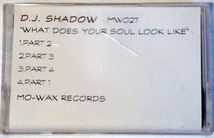 DJ Shadow mw027 promo cassette